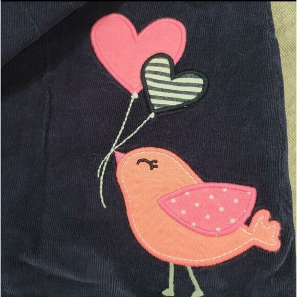 Navy corduroy 2pc jumper - Picture 3 of 3